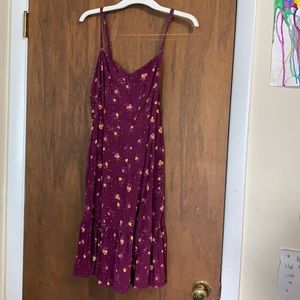 Purple floral Cami dress